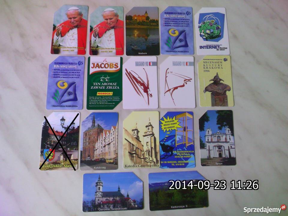 Karty telefoniczne magnetyczne i chipowe Bydgoszcz