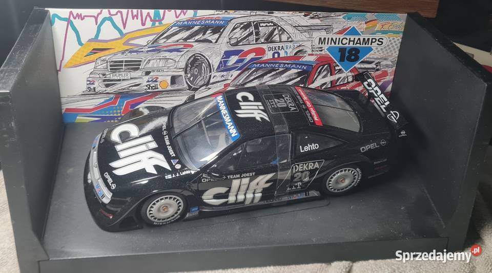 Model UT Minichamps 118 Opel Calibra V6 DTM 1995 Poznań