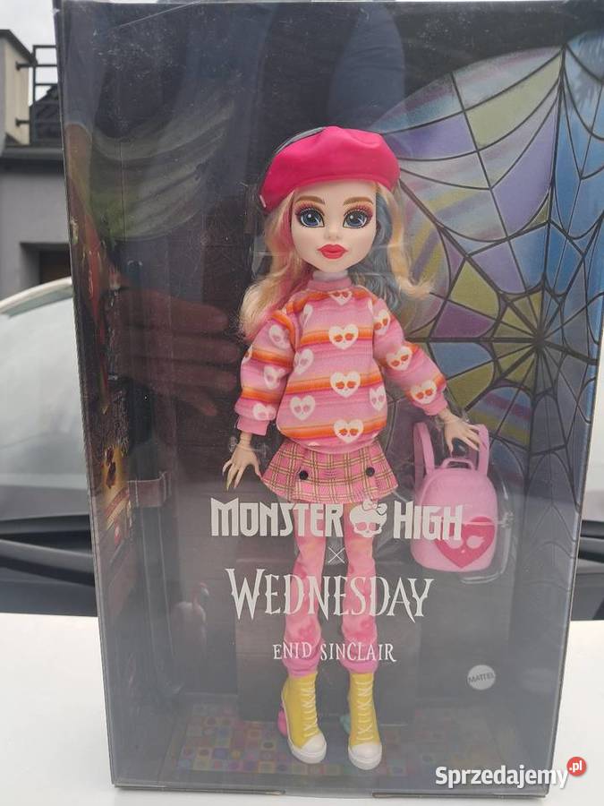 Lalka kolekcjonerska Monster High Enid Sinckar Mattel Baszki