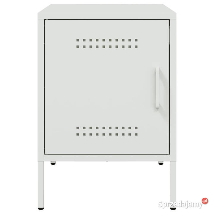Szafka nocna biała 36x39x505 stal WM842920 mazowieckie Warszawa