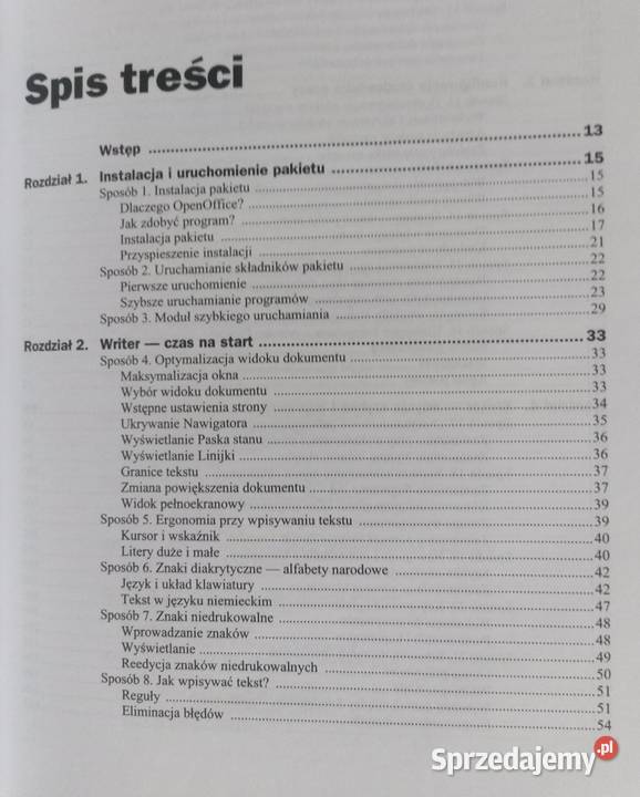 122 sposoby na Open Office CD