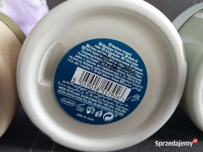 Zestaw 3 sztuk masło do ciała Avon Planet Spa Avon