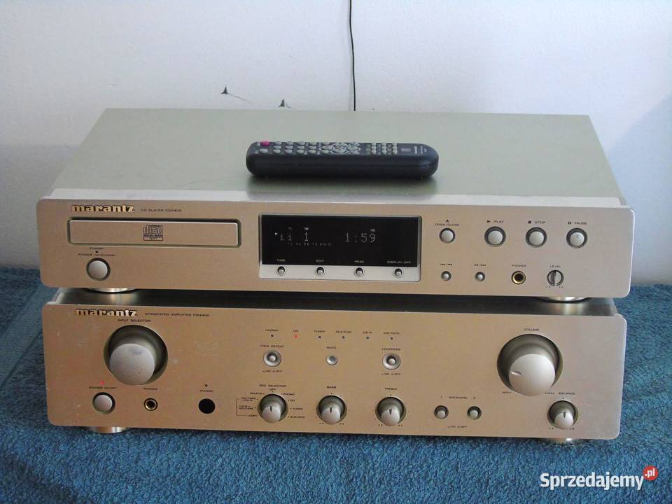 Wzmacniacz i CD pilot Marantz sprawne DOSTAWA Jasło