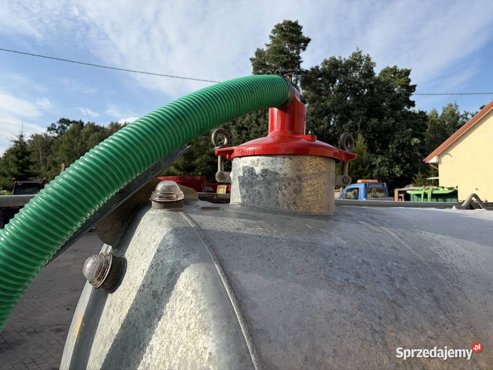 Beczkowóz 4000 litrów beczka FTS nieuszkodzony Rolnictwo Myszyniec