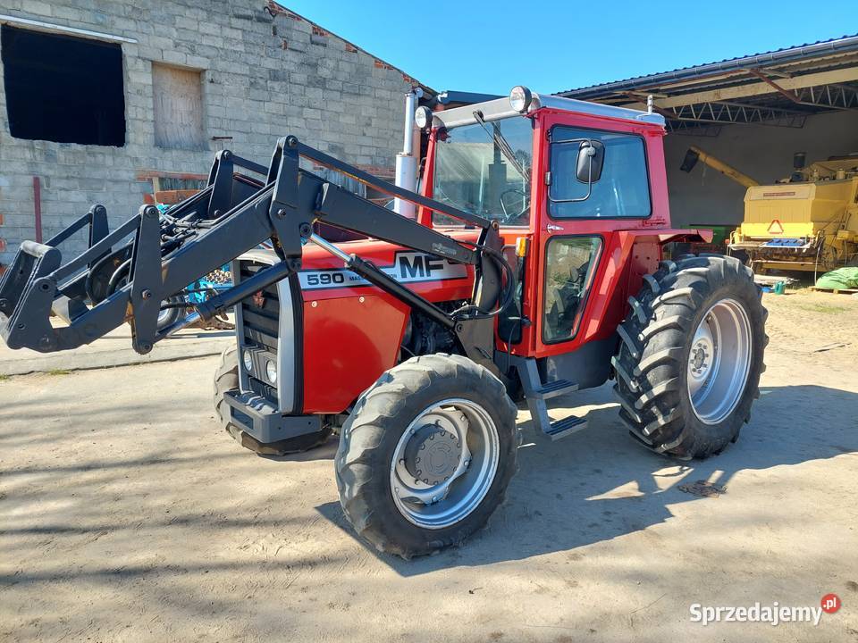 Massey ferguson 590 z turem wielkopolskie
