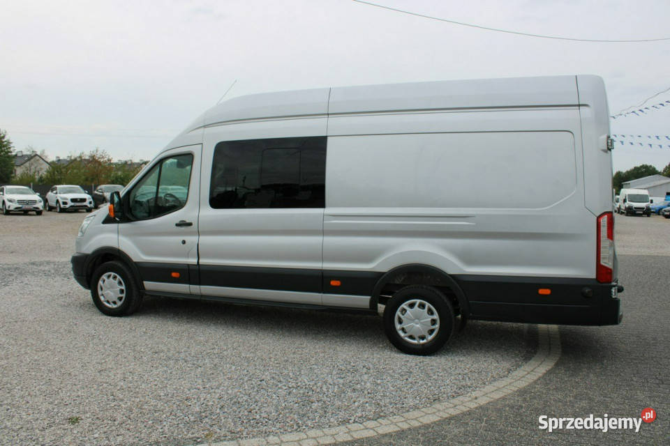 Ford Transit L3H2 Ambiente 6 osob Fvat Polski ESP Samochody dostawcze mazowieckie Warszawa