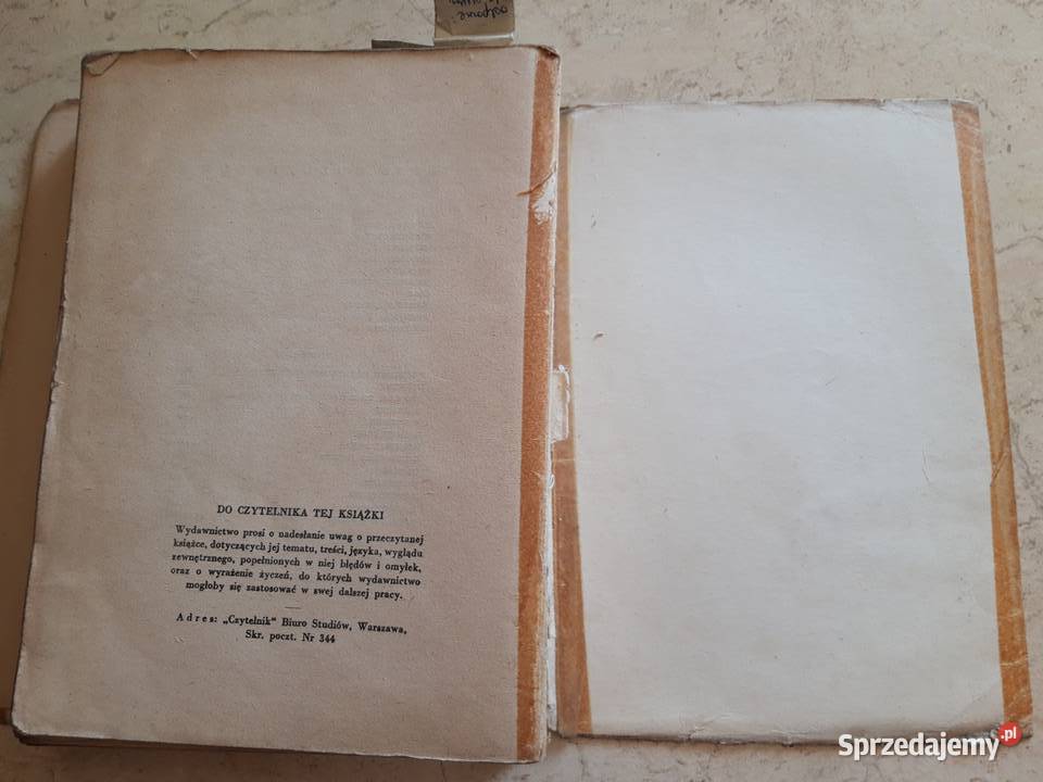 Ludzie Bezdomni Stefan Żeromski CZYTELNIK 1952 śląskie Bielsko-Biała