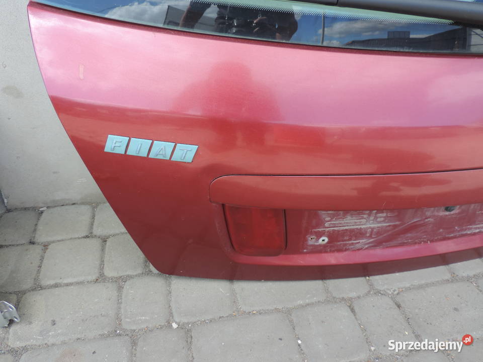 KLAPA BAGAŻNIKA TYŁ FIAT STILO HB 5D 132F Klapy bagażnika Nowy Sącz sprzedam