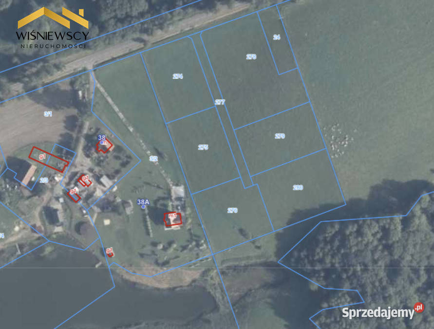 Działki z pozwoleniem na budowę Zastawno