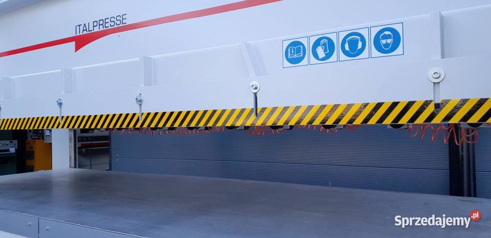 Prasa półkowa Italpresse 1300x3500 2025 małopolskie Naprawa