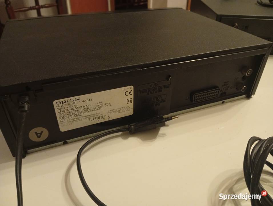 Magnetowid ORION VH1444 uszkodzony bez pilota Oświęcim