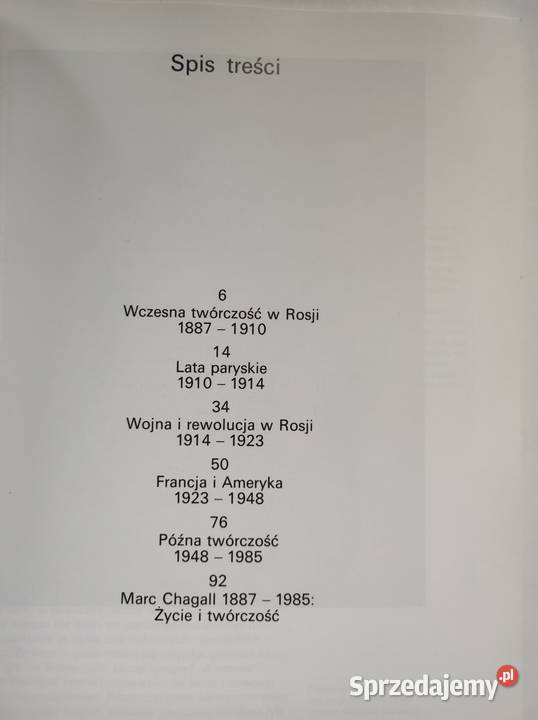 Marc Chagall 18871985 Taschen Ingo F Walther Kielce