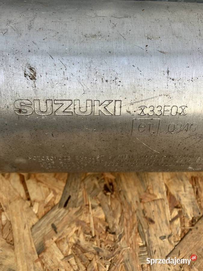 Tłumik motocyklowy Suzuki GSXR wydech 33E0 Kłodzko