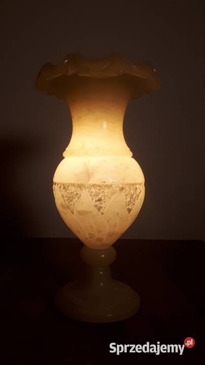 Antyk Lampa z Onyxu elektryczna Idealna na mazowieckie Warszawa