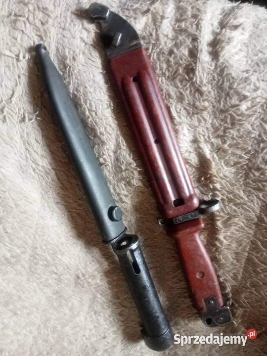 Bagnet 6h4 radziecki AK i Bagnet Belgijski FN Grójec