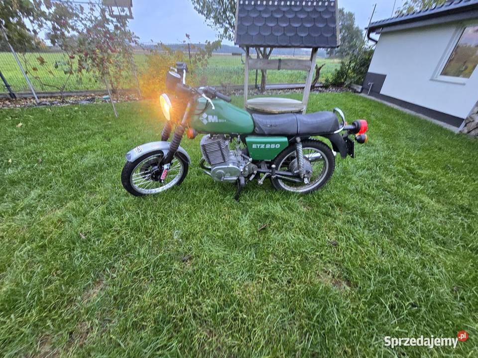 MZ etz 250 zarejestrowana w orginale Gołuchów sprzedam