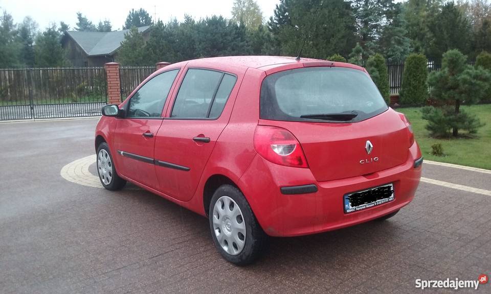Sprzedam Renault Clio III 1000Bezwypadkowy Pierwszy Właści. Leszno