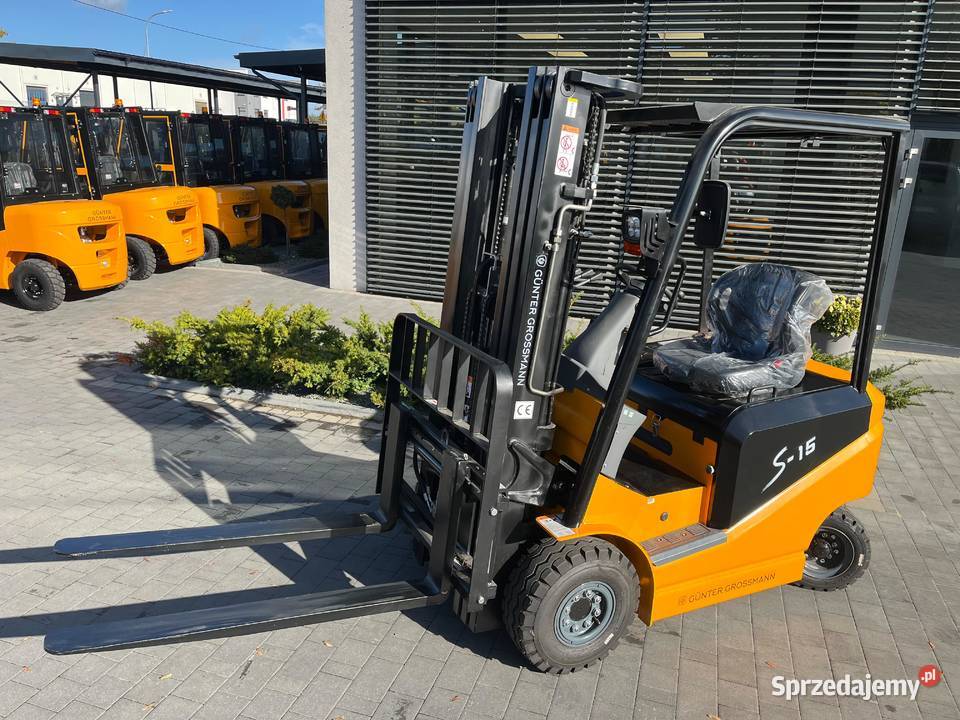 15T 48m Elektryczny wózek widłowy Gunter Dąbrowa Tarnowska