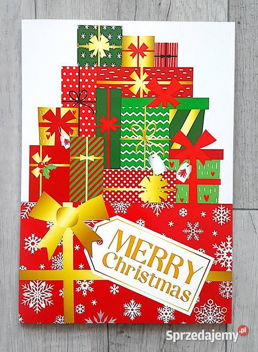 Kartka grająca bożonarodzeniowe z muzyką z Chrzanów