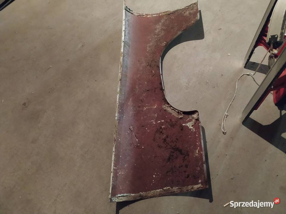 Trabant Błotnik lewy tył niebieski