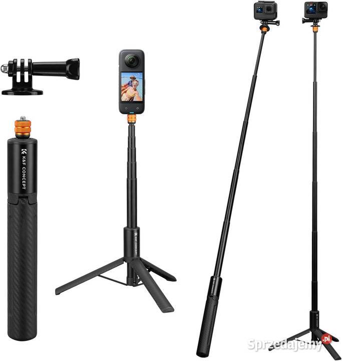 Selfie stick 120 Osmo Action Insta GoPro Tripod Warszawa