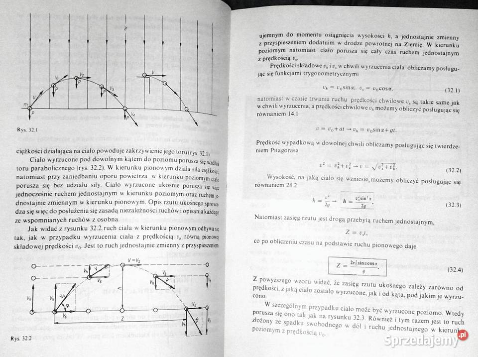 Fizyka kl I i II technikum i liceum zawodowego lubelskie Chełm sprzedam