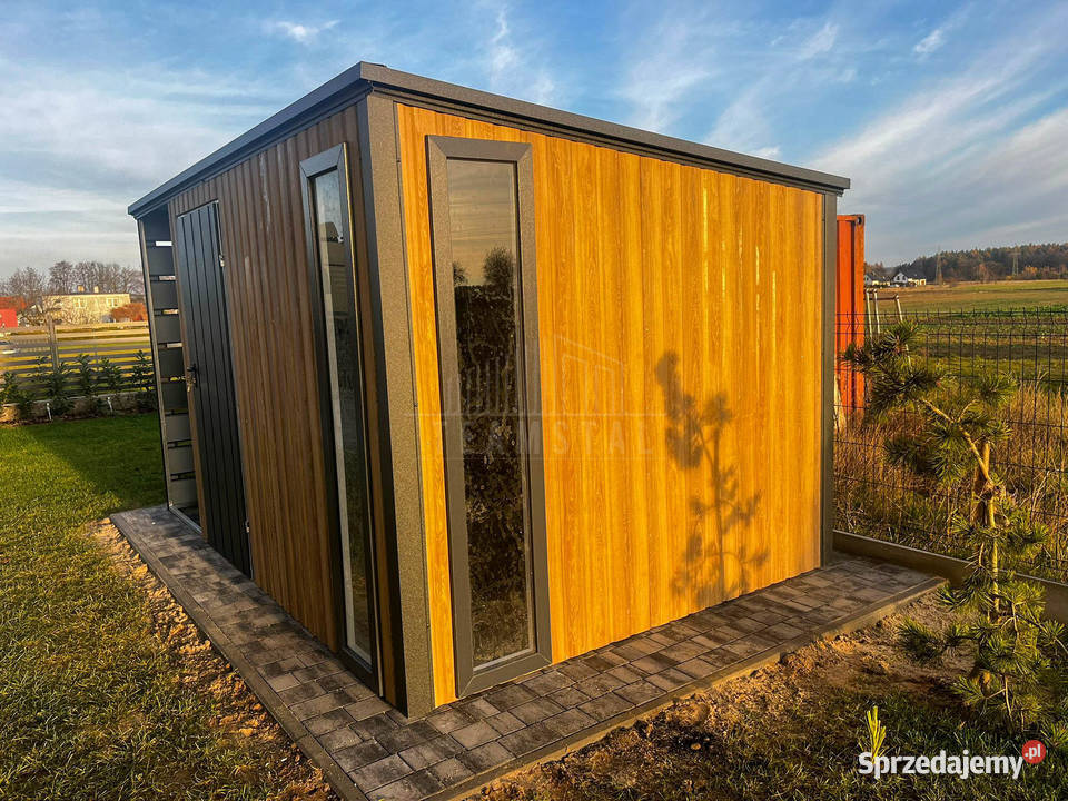 Schowek Domek ogrodowy 3x25m wiata 05m drzwi 2 x Lubartów