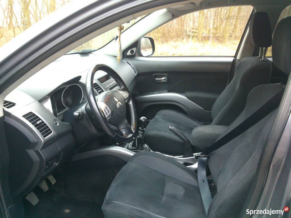 Mitsubishi Outlander 2009 Salon Polska Jeden przyciemniane szyby Rogoźno