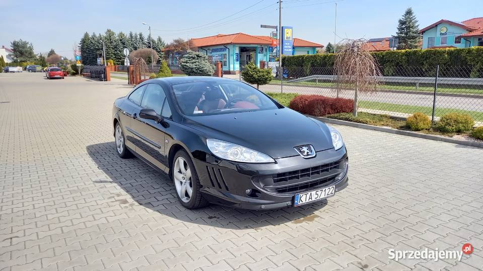 Peugeot 407 Coupe 30 V6 manual bezywpadkowy czujnik deszczu
