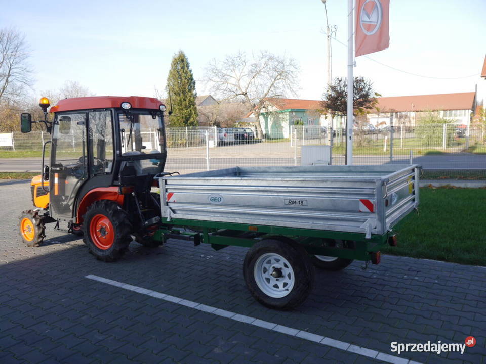 Przyczepa 15 T GEO RM15 hydrauliczne kiprowanie Księżyno