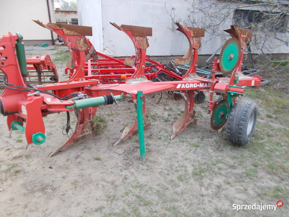 pług 4 skibowy AGRO MASZ 4 liniowanie odkładnie kujawsko-pomorskie Brąchnowo sprzedam