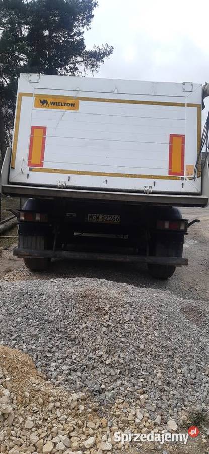 Naczepa wywrotka Wielton master kiper wywrotki