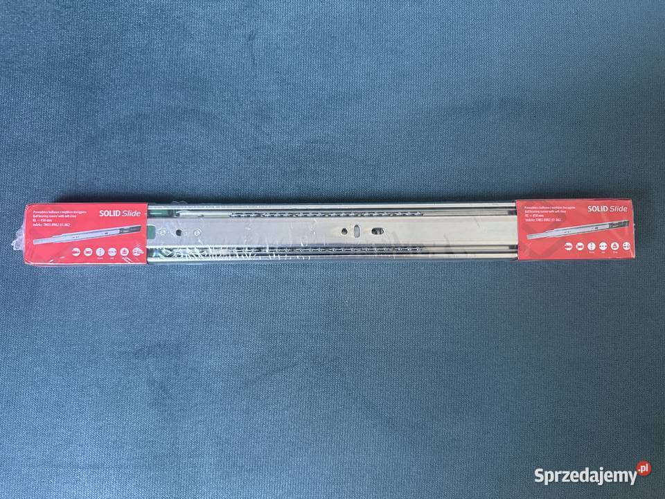 Prowadnica kulkowa SOLID SLIDE z miękkim