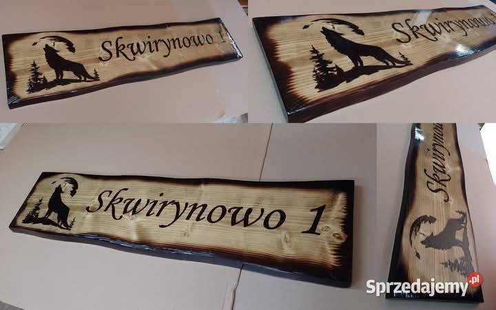 Grawer na desce wypalanie szyld drewniany deska Roczyny