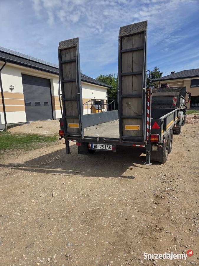 Przyczepa ciężarowa laweta ładowność 6500 Glinianka sprzedam