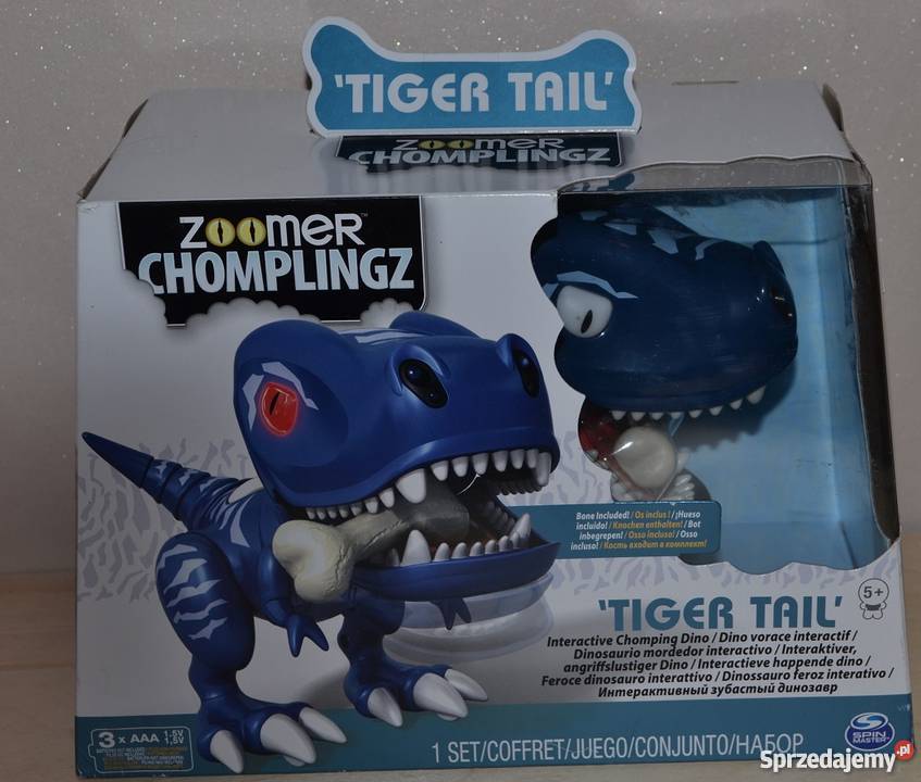 Zoomer Chomplingz - Dinosaure interactif - Tiger Tail 