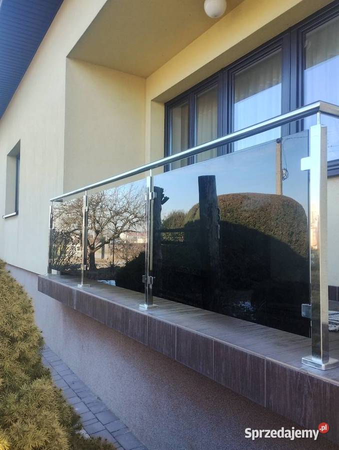 OgrodzeniaBramyBalustady Szklane Nierdzewne