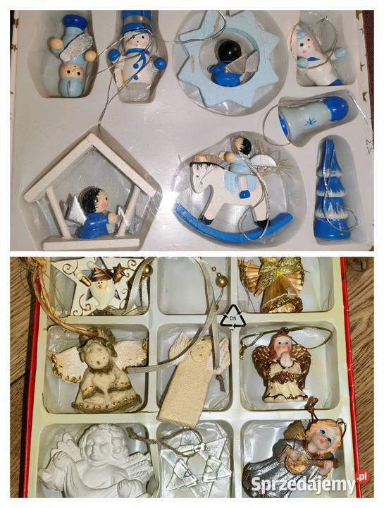 Ozdoby na choinkę aniołki na święta Bielsko-Biała sprzedam