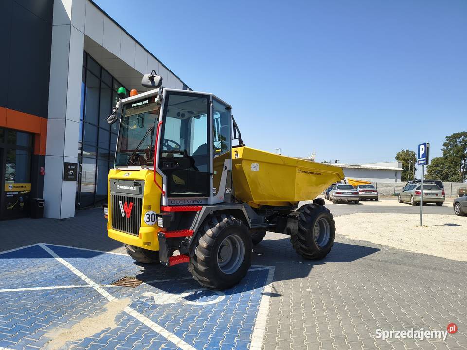 WOZIDŁO BUDOWLANE OBROTOWE 9 TON Z KABINĄ WACKER Krotoszyn