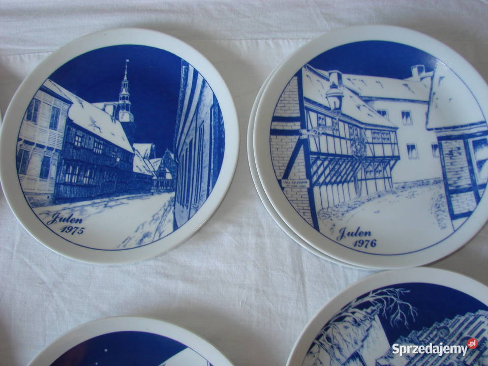 Ystad Julen talerz świąteczny Elgporslin Pruszcz Gdański