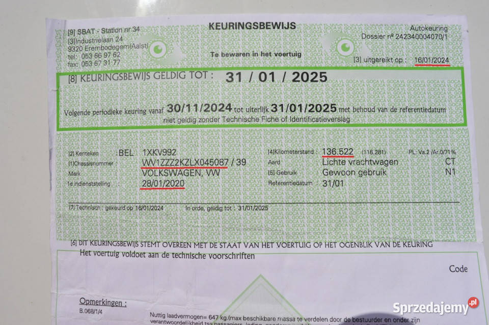 Volkswagen Caddy 20 TDI Serwis Klimatyzacja wspomaganie kierownicy Hrubieszów