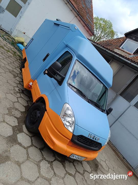 Food truck Iveco nowy lakier zabudowa serwis diesel Wałbrzych