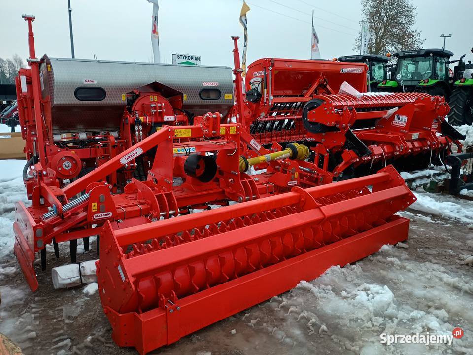 Zeztaw uprawowo siewny Gaspardo DAMA 3000 DOUBLE Radom