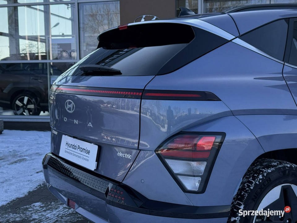 Hyundai Kona Hyundai KONA EV 65 kWh Executive autoalarm łódzkie Piotrków Trybunalski sprzedam