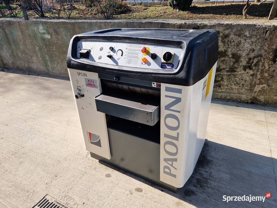 Grubościówka PAOLONI SP53N strugarka Kalwaria Zebrzydowska