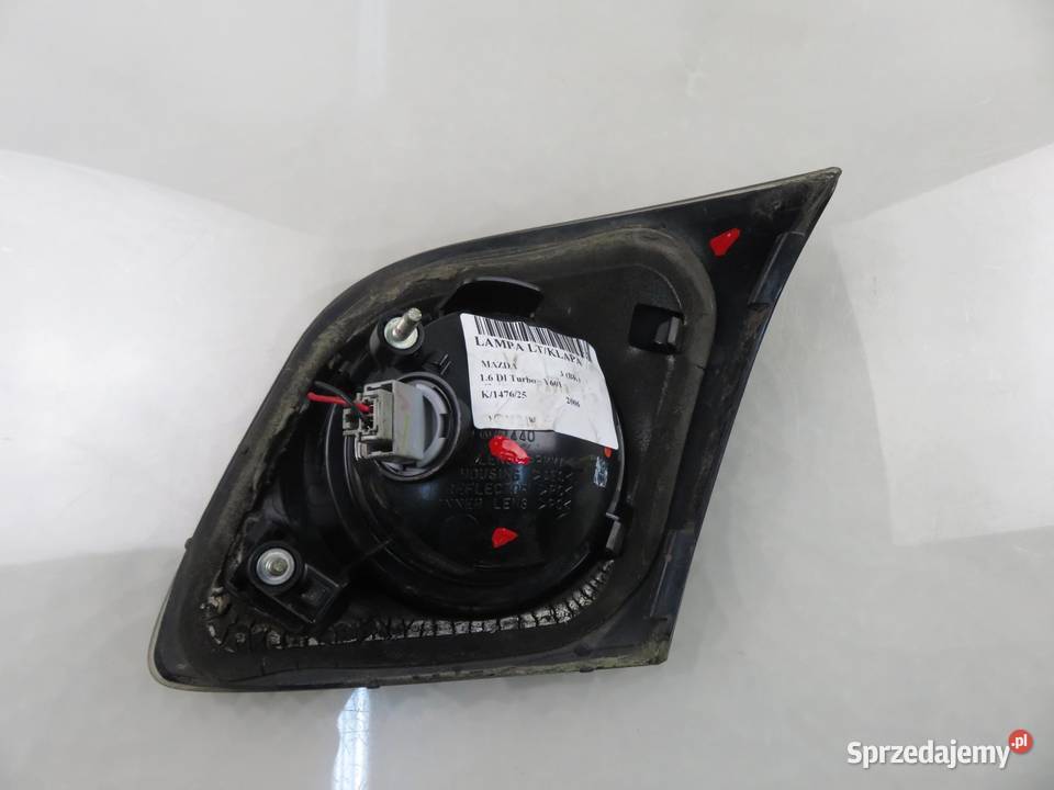 LAMPA LEWA TYLNA KLAPA MAZDA 3 BK P2913L małopolskie