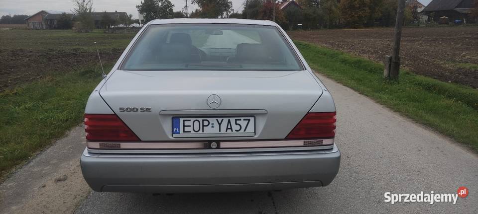 Zdrowy Mercedes W140 500SE 326 z LPG 1991r automatyczna Sulejów