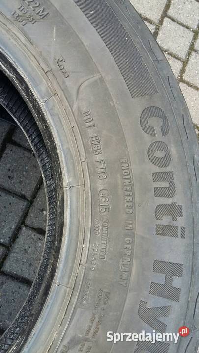 opony continetal conti hybry ls3 20575r 175 Rok produkcji 2015 Opony śląskie Knurów