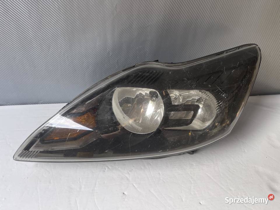 FORD FOCUS 2 LIFT LEWA LAMPA PRZÓD CZARNA Oświetlenie wielkopolskie sprzedam