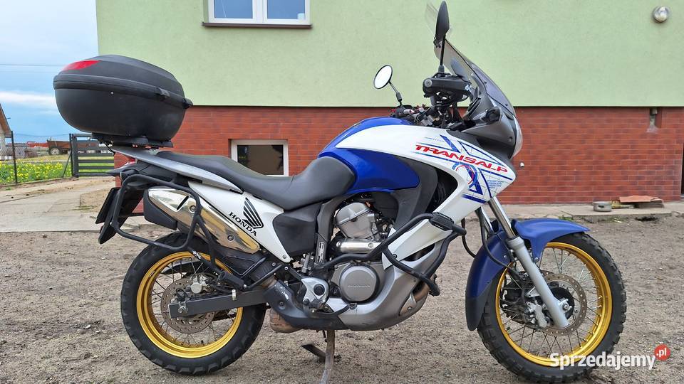 Honda Transalp XL700 z ABS Rok produkcji 2012 Honda Kaczanowo